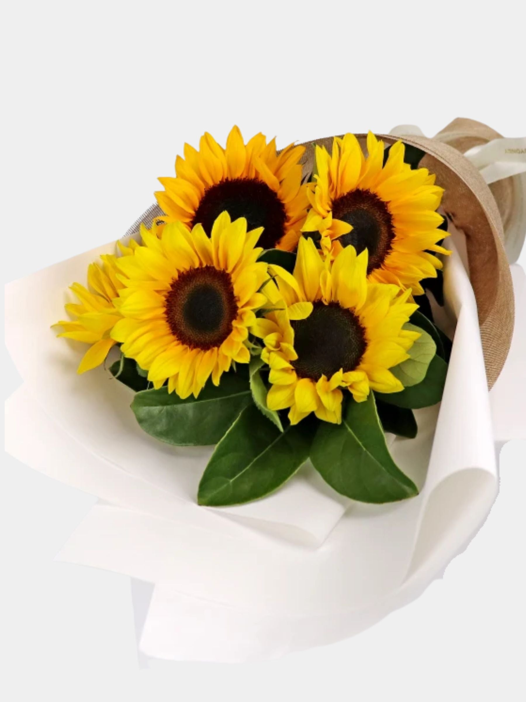 Bouquet of 5 Sunflowers