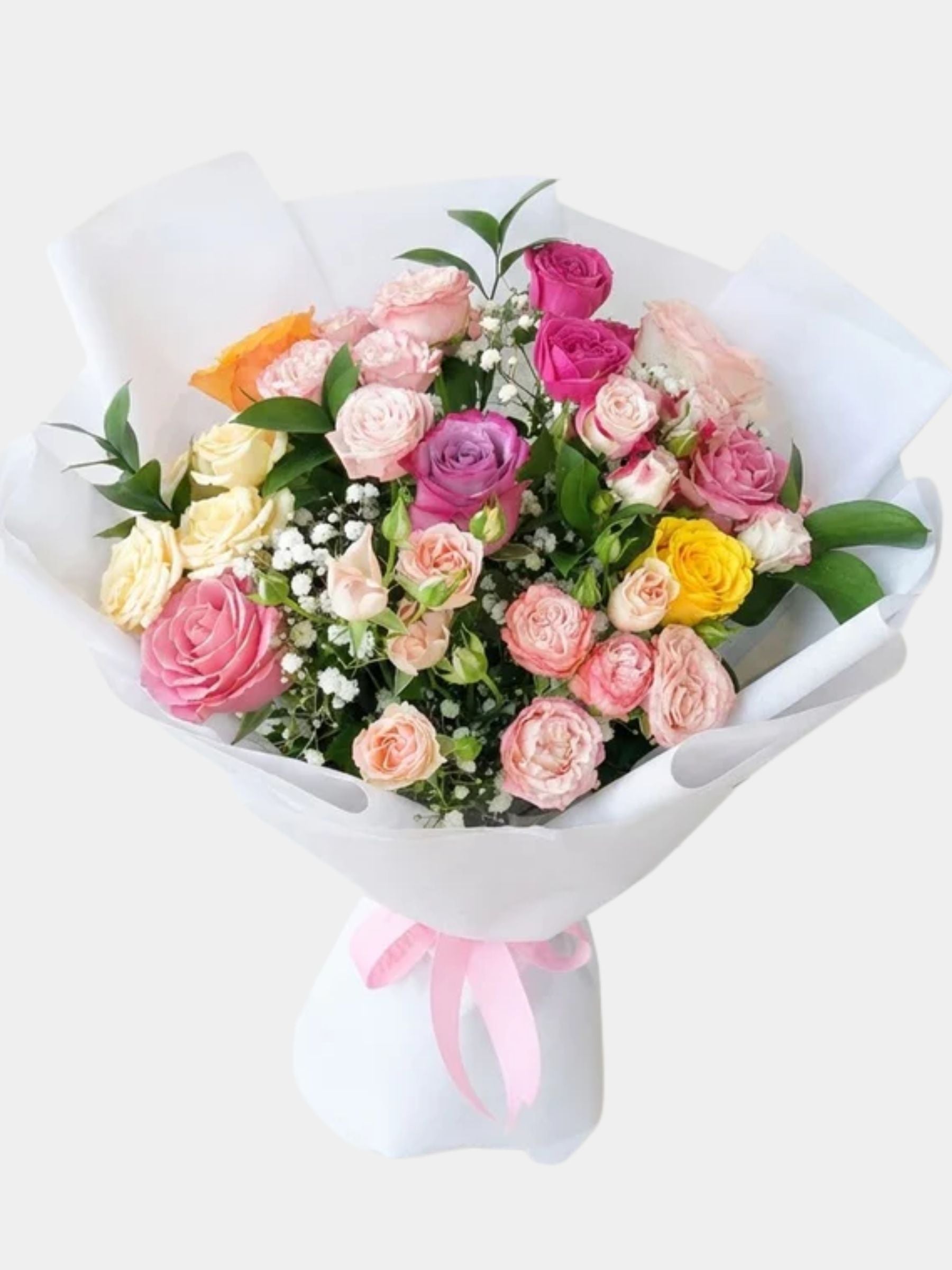 Roses & Spray Roses Bouquet