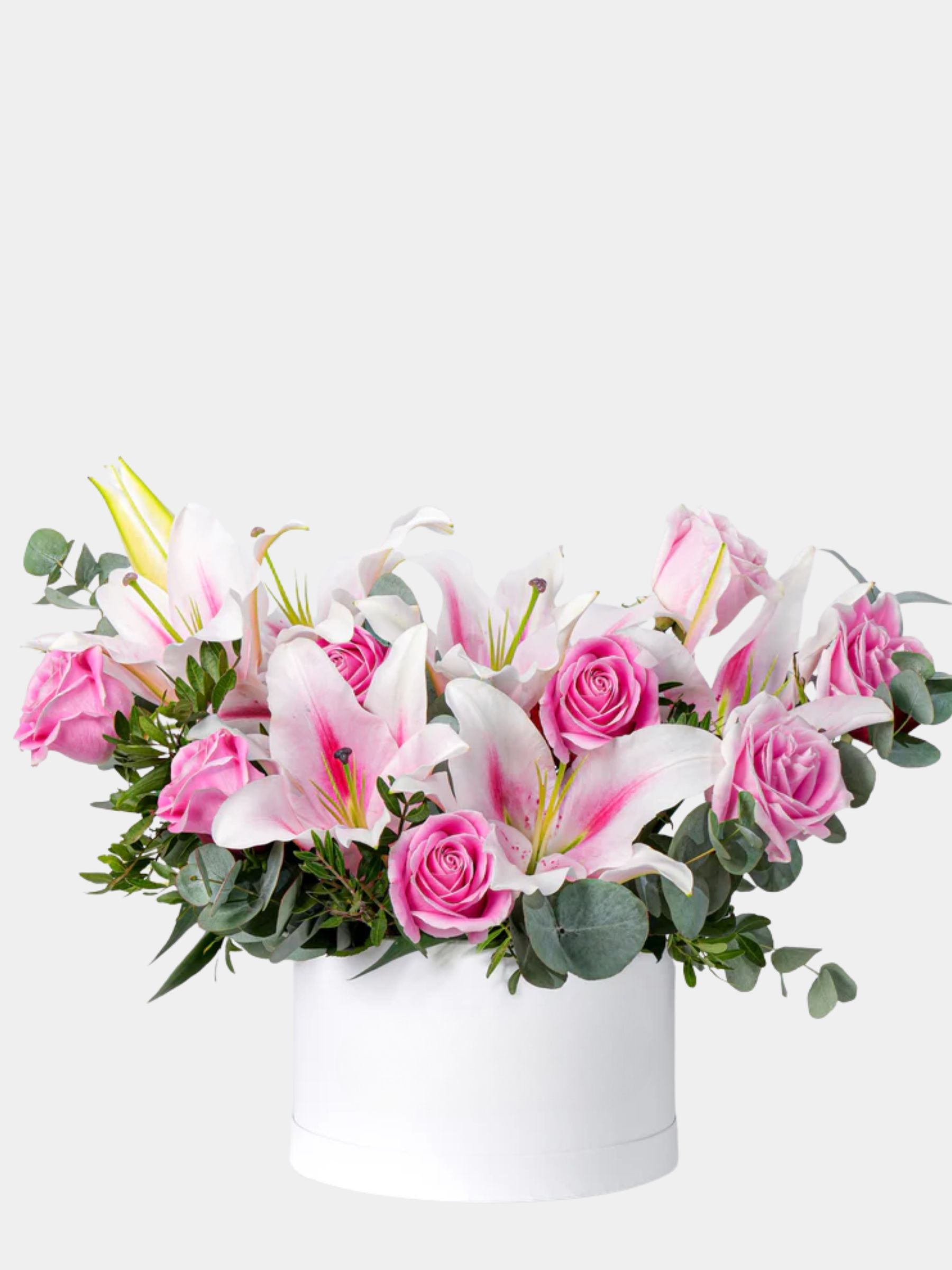 Wonderfully Pink Flower Box