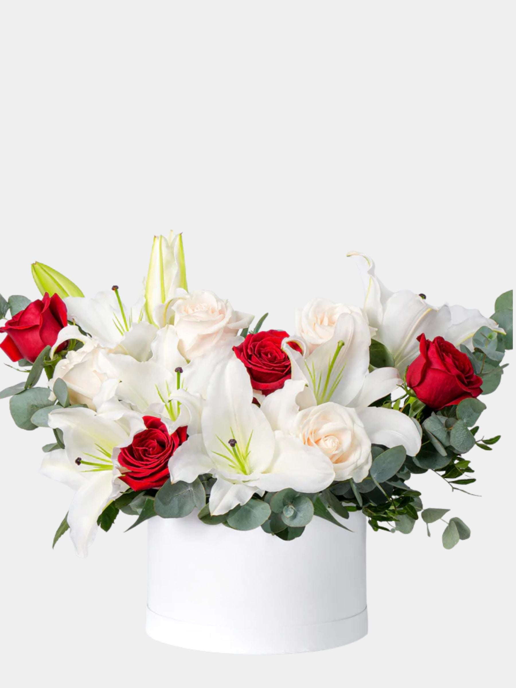 Wonderfully White Flower Box