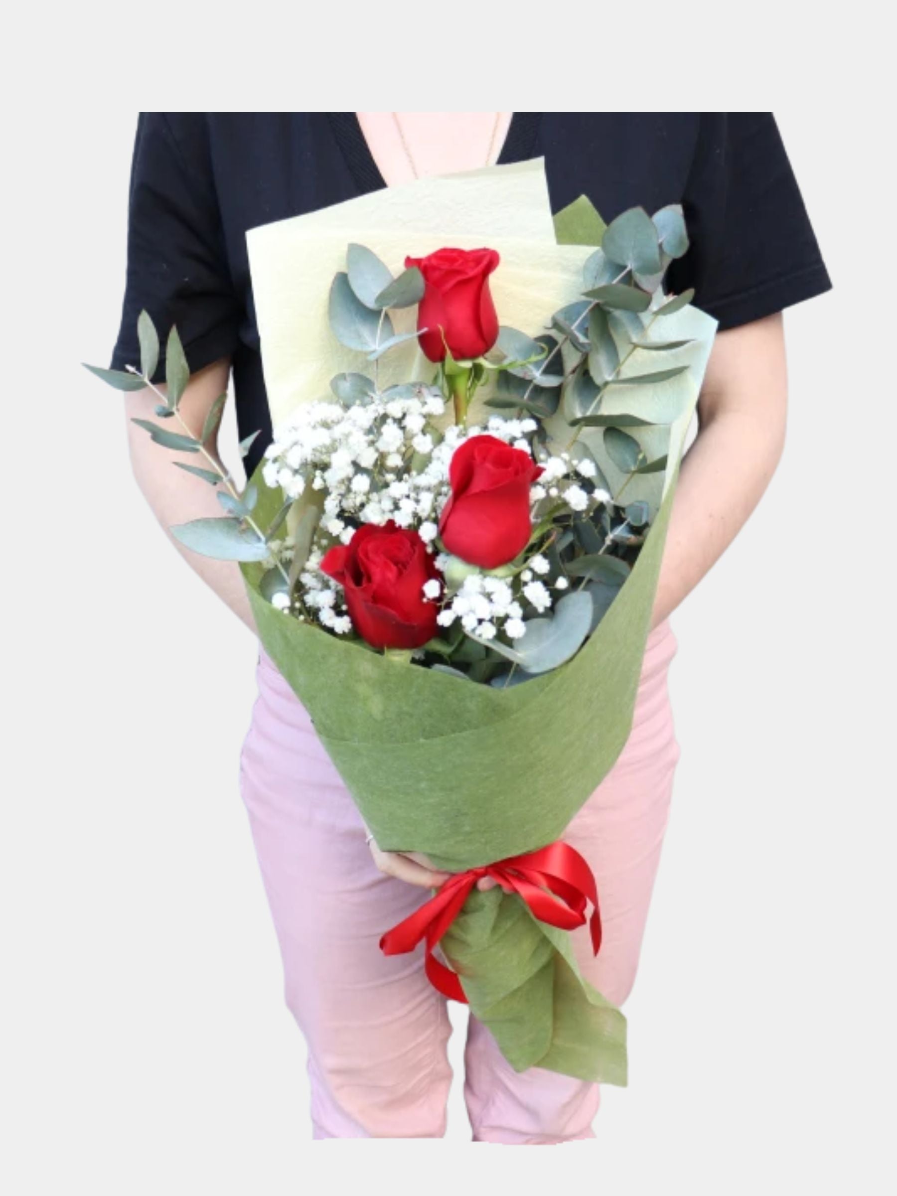 3 Rambling Roses Bouquet