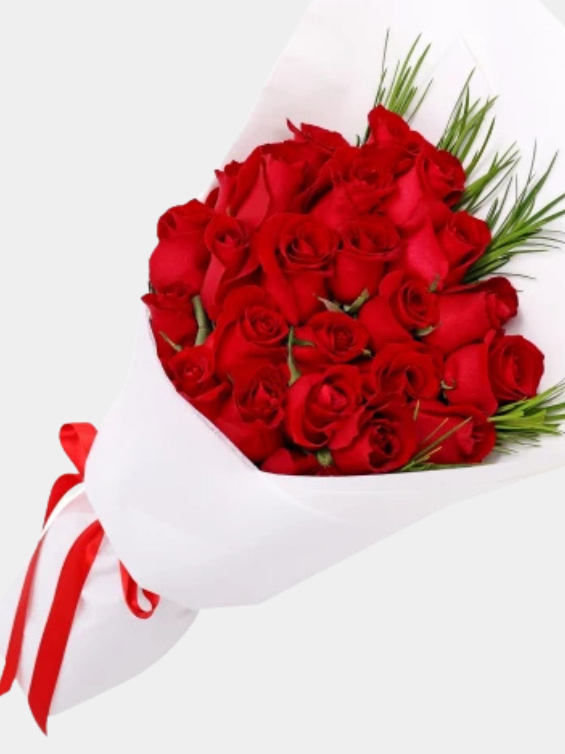 Bouquet of 24 Red Roses