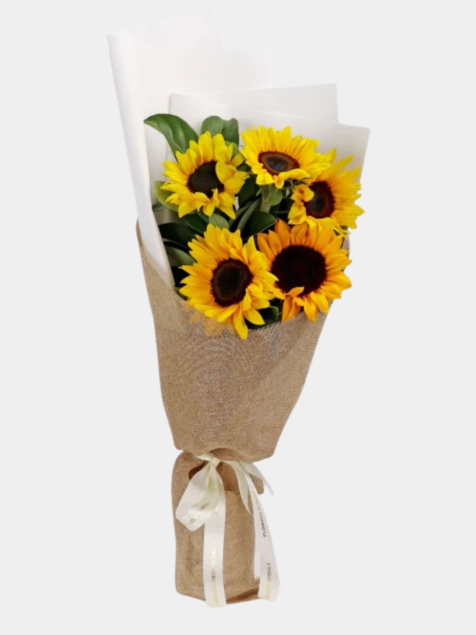 Bouquet of 5 Sunflowers