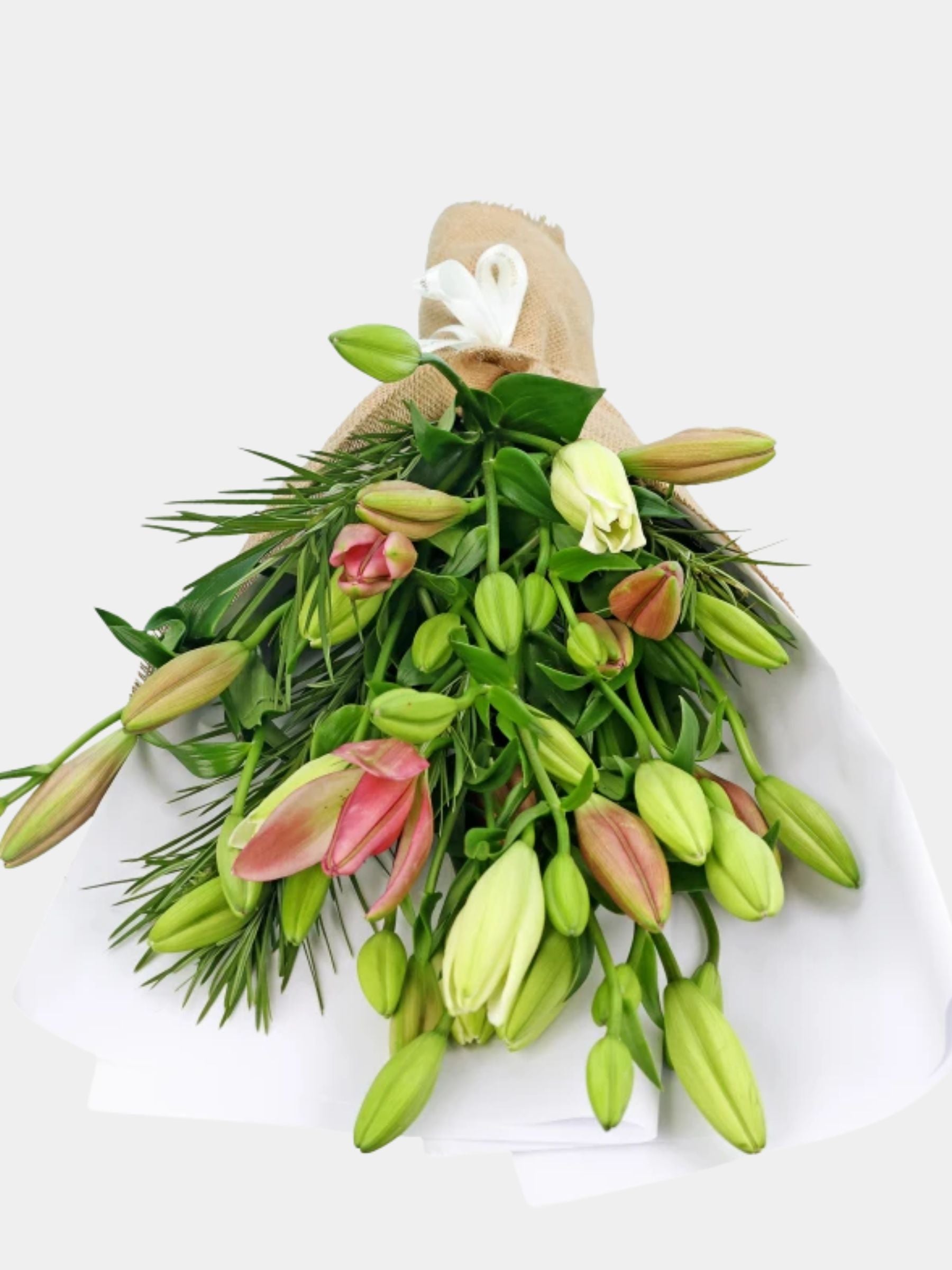 Bouquet of Mixed 10 Pastel Lily