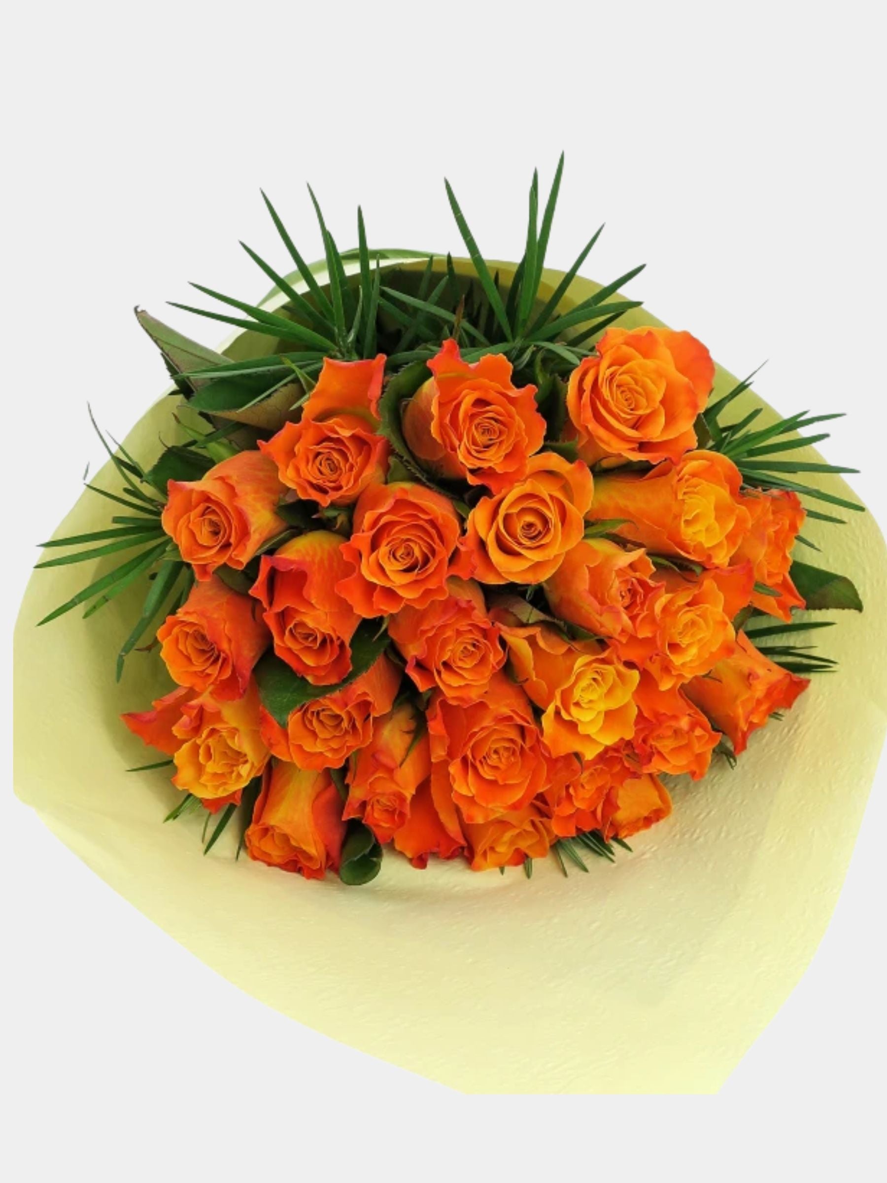 Bouquet of 24 Orange Roses