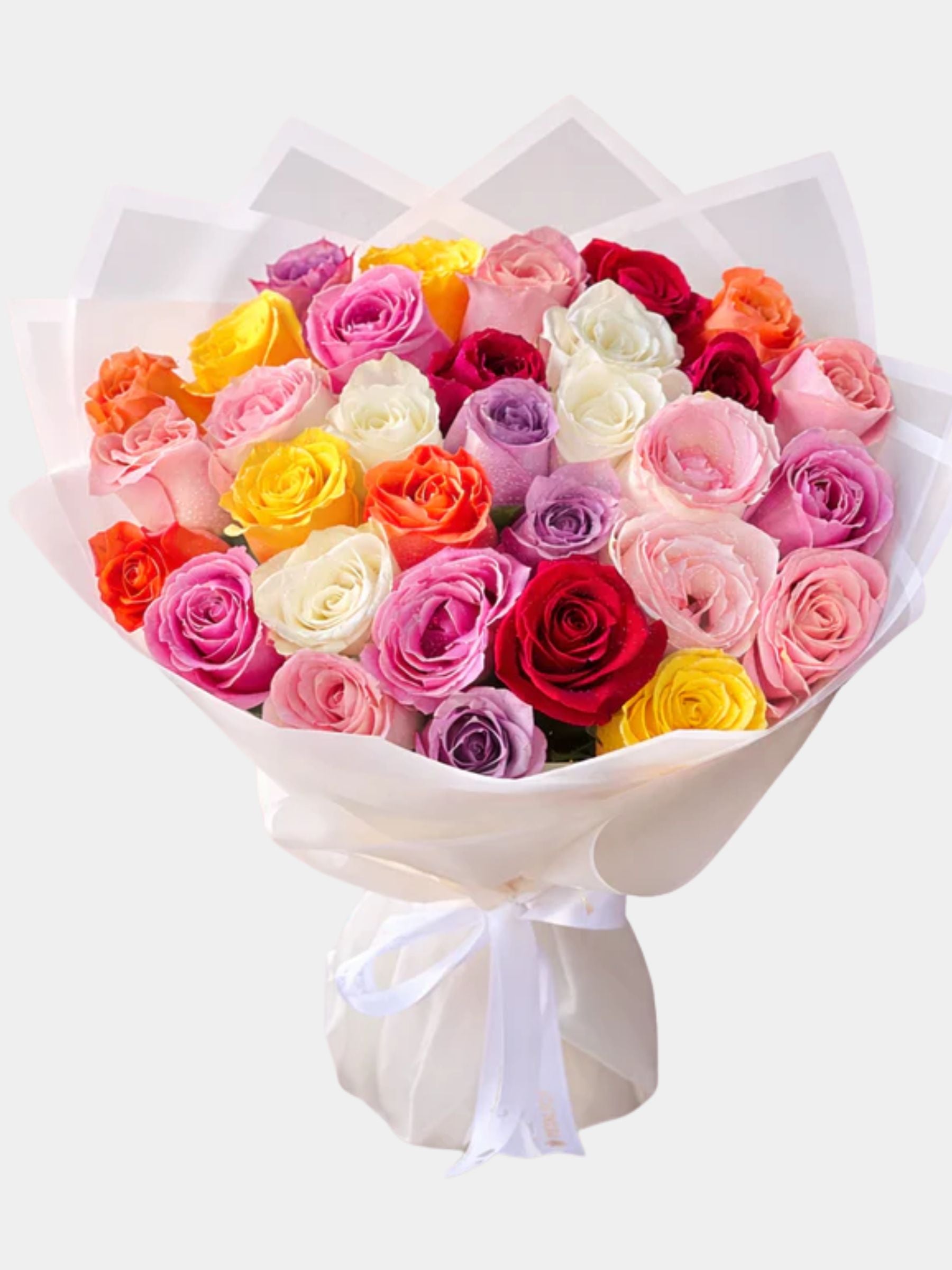 Mixed Color Rose Bouquet