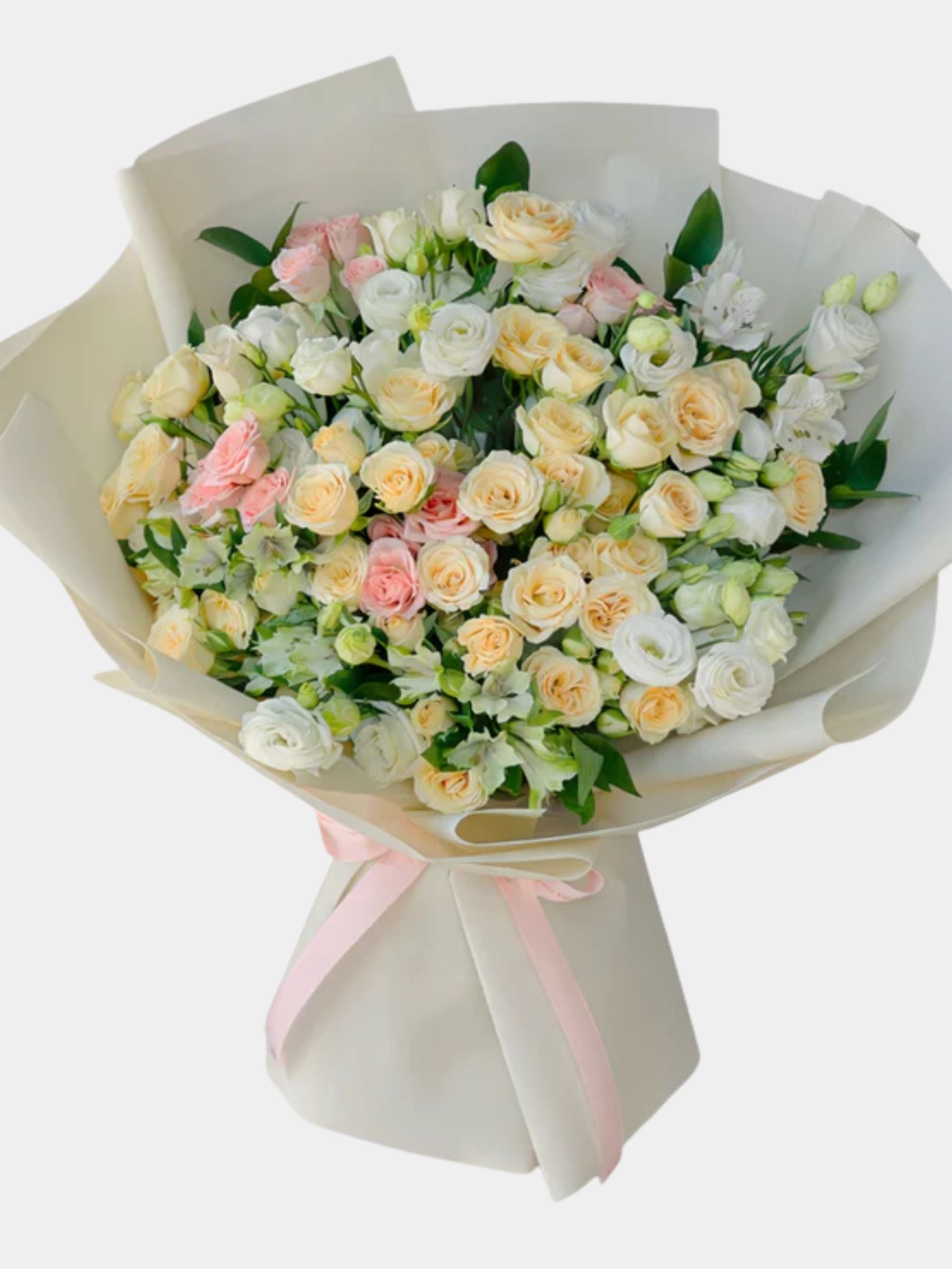 Mixed Color Spray Roses Bouquet