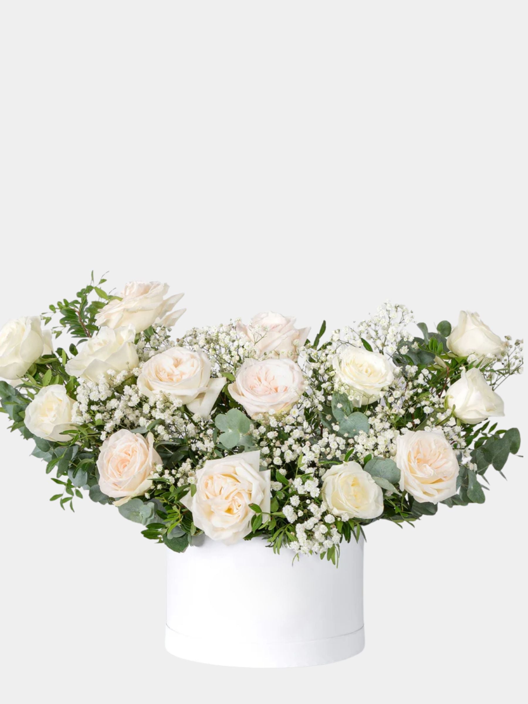 Perfect White Flower Box