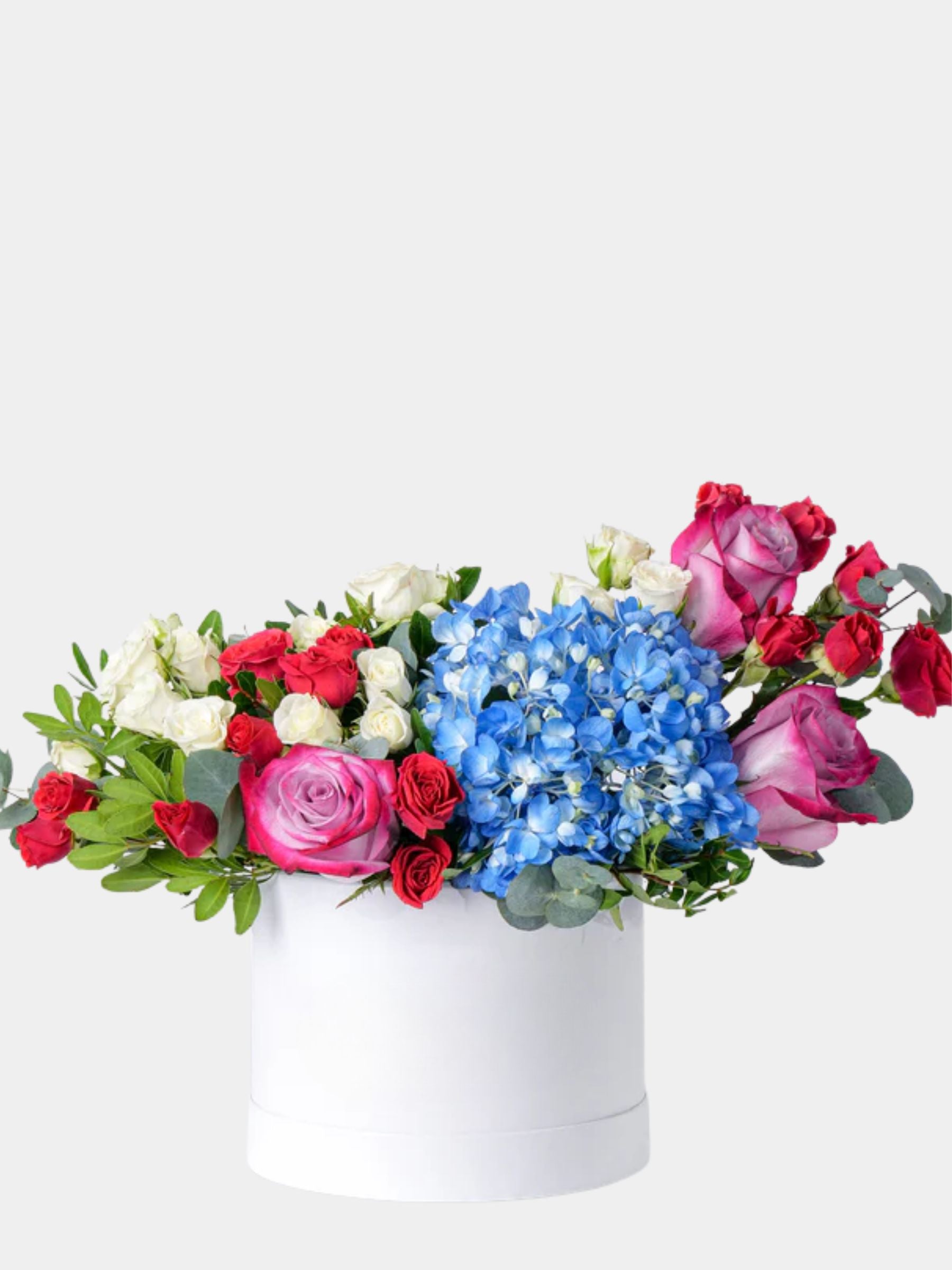 Petite Blue Flower Box