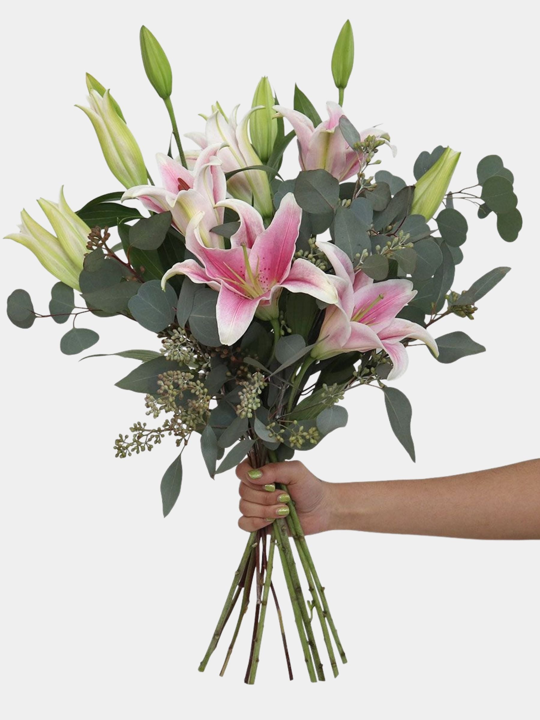 Pink Lily Bouquet