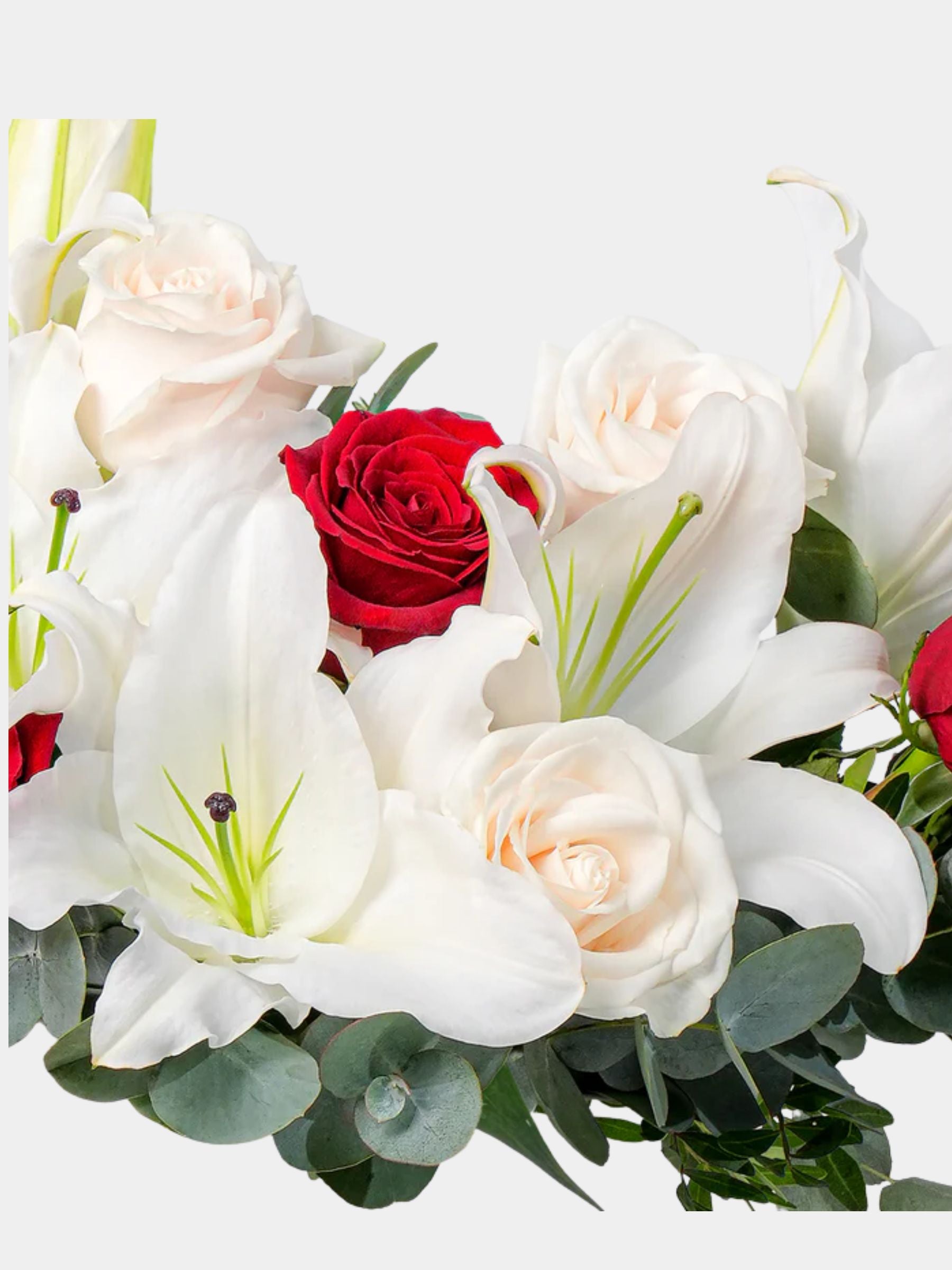 Wonderfully White Flower Box